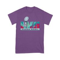 Exclusive Super Bowl LVIII Las Vegas Football Fan T-Shirt ? Must-Have Game Day Apparel for True Sports Enthusiasts & Collectors Unisex Youth