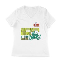 My First Big Game Football T-Shirt ? Fun Game Day Outfit for New Fans & Sports Lovers Women Jersey V-Neck