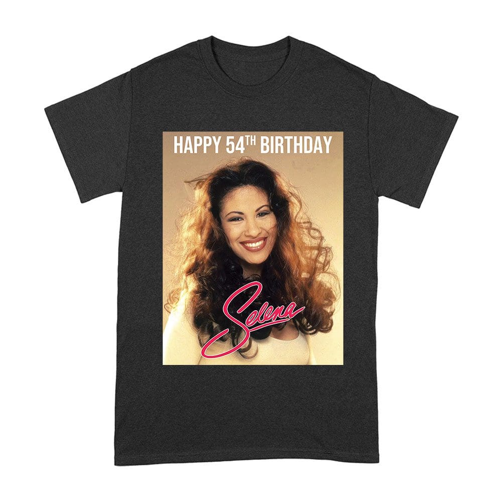 Selt-01_A-Black.jpg Legendary Latina Music Icon Birthday Tee - 90S Retro Style Fan Shirt - Limited Edition Tribute Gift Unisex Adult – Viva Party