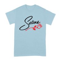 Selena with Rose Flower Shirt