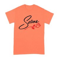 Selena with Rose Flower Shirt