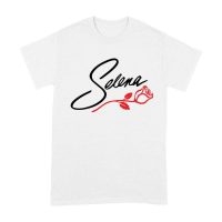 Selena with Rose Flower Shirt