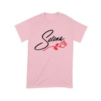 Selena with Rose Flower Shirt