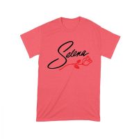 Selena with Rose Flower Shirt