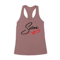 Selena with Rose Flower Shirt