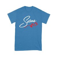 Selena with Rose Flower Shirt