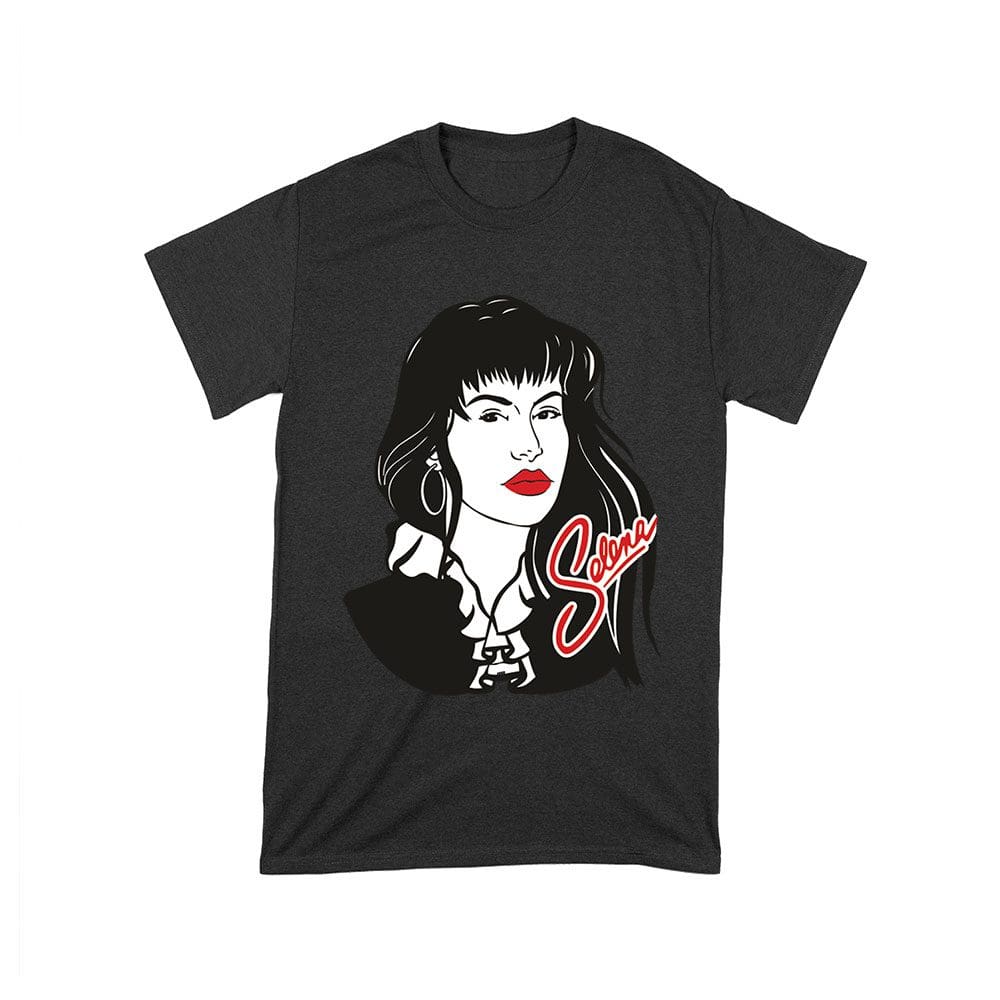 Selt-07_T-Black.jpg Selena Tribute Shirt - Classic Latina Music Icon Tee - 90S Retro Fan Gift Unisex Toddler – Viva Party