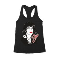 Selena Tribute Shirt - Classic Latina Music Icon Tee - 90s Retro Fan Gift Women's Racerback Tank Top – Viva Party