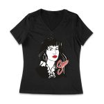 Selena Tribute Shirt - Classic Latina Music Icon Tee - 90s Retro Fan Gift Women Jersey V-Neck – Viva Party