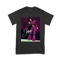 Selena in Singing Action Shirt - Iconic 90s Music Legend Tee - Retro Concert Tribute Gift Unisex Youth – Viva Party