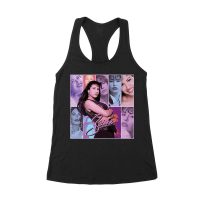 Selena Photo Collage Shirt - Tejano Music Queen Tribute - Vintage 90s Fan Tee Women's Racerback Tank Top – Viva Party