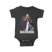 Shakira Retro Pop Diva Art - Vibrant Music Queen Design for True Fans Unisex Baby Jersey – Viva Party
