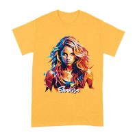 Shakira-Isabel Colorful Geometric Portrait