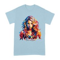 Shakira-Isabel Colorful Geometric Portrait