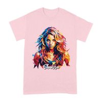 Shakira-Isabel Colorful Geometric Portrait