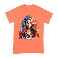 Shakira-Isabel Colorful Geometric Portrait