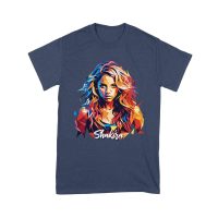 Shakira-Isabel Colorful Geometric Portrait