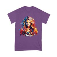 Shakira-Isabel Colorful Geometric Portrait