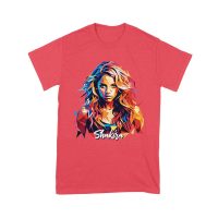 Shakira-Isabel Colorful Geometric Portrait