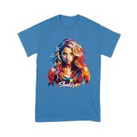 Shakira-Isabel Colorful Geometric Portrait
