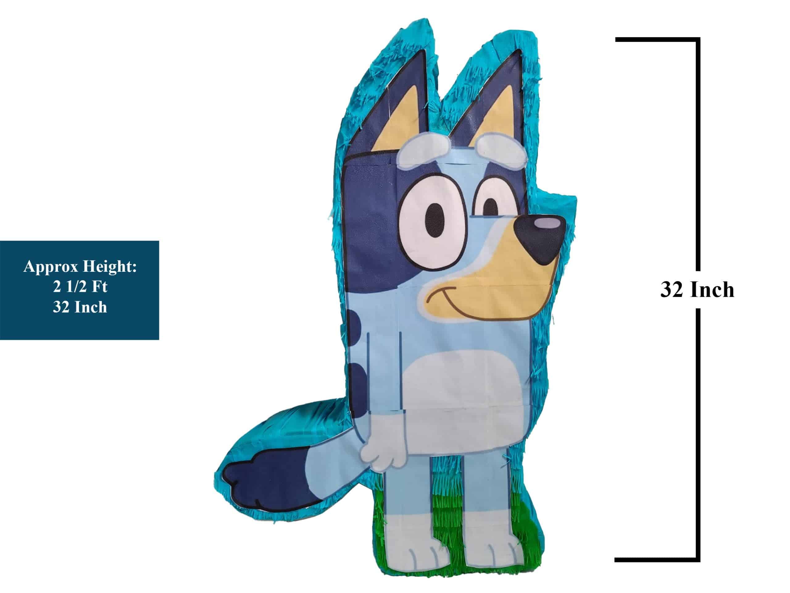 Sp-41E-Scaled-1.Jpg 32 Inch Tall Bluey Jumbo Pinata, Theme Pinata, Custom Pinata, Birthday Party, Pinata Gift, Whack Pinata, Fun Pinata – Viva Party