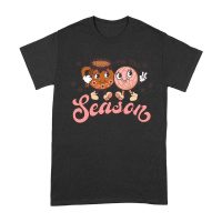 This the Season Thanksgiving Rice Bowl and Cookie T-Shirt - Fun Holiday Wear - Perfect Gift for Food Lovers - Comfortable Fit Unisex Adult – Viva Party
