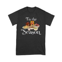 This the Season Foods on the Table Thanksgiving T-Shirt - Fun Holiday Wear - Perfect Gift for Food Lovers - Comfortable Fit Unisex Youth – Viva Party