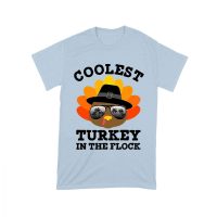 Coolest Turkey in the Flock Thanksgiving T-Shirt