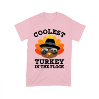 Coolest Turkey in the Flock Thanksgiving T-Shirt