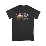 Gobble Gobble Thanksgiving T-Shirt - Fun and Festive Holiday Wear - Perfect for Turkey Lovers - Comfortable Fit Unisex Youth – Viva Party