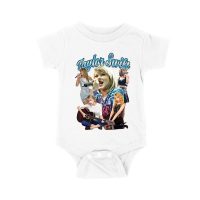 Taylor-Swift Singing Moments Collage Graphic T-Shirt Unisex Baby Jersey