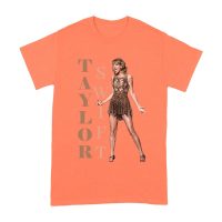Taylor-Swift Bold Letters with Chic Pose T-Shirt Unisex Adult