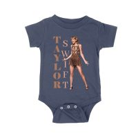 Taylor-Swift Bold Letters with Chic Pose T-Shirt Unisex Baby Jersey
