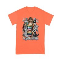 Taylor-Swift Rainbow Outfit Pop Icon T-Shirt Unisex Youth