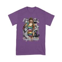 Taylor-Swift Rainbow Outfit Pop Icon T-Shirt Unisex Youth