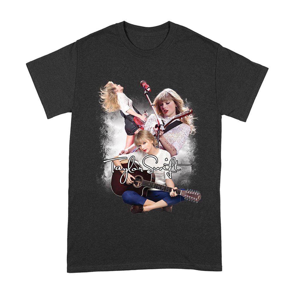 Tls-10_A-Black.jpg Taylor-Swift Guitar Performance Duo Style T-Shirt Unisex Adult – Viva Party
