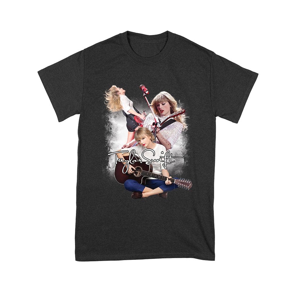 Tls-10_Y-Black.jpg Taylor-Swift Guitar Performance Duo Style T-Shirt Unisex Youth – Viva Party