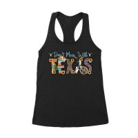 Don't Mess with Texas Wedding Invitation Bundle - Rustic, Personalized Wedding Set for Southern Charm, Custom Design, Texas Wedding Decor Women's Racerback Tank Top – Viva Party