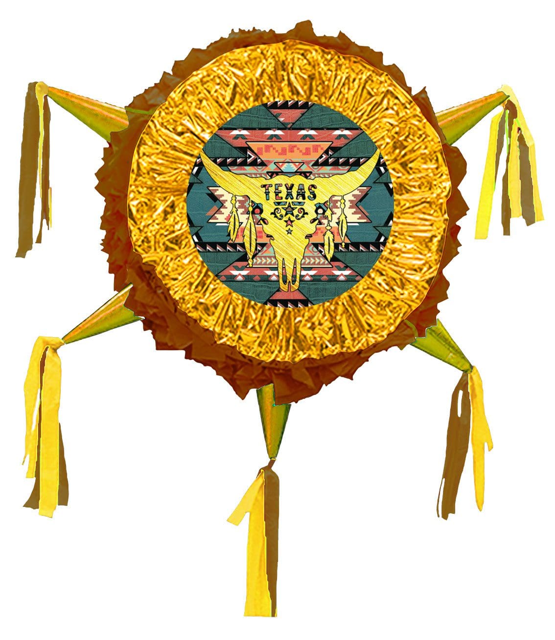 Txp-01.Jpg Houston Texas Drum Pinata 24 Inch – Viva Party
