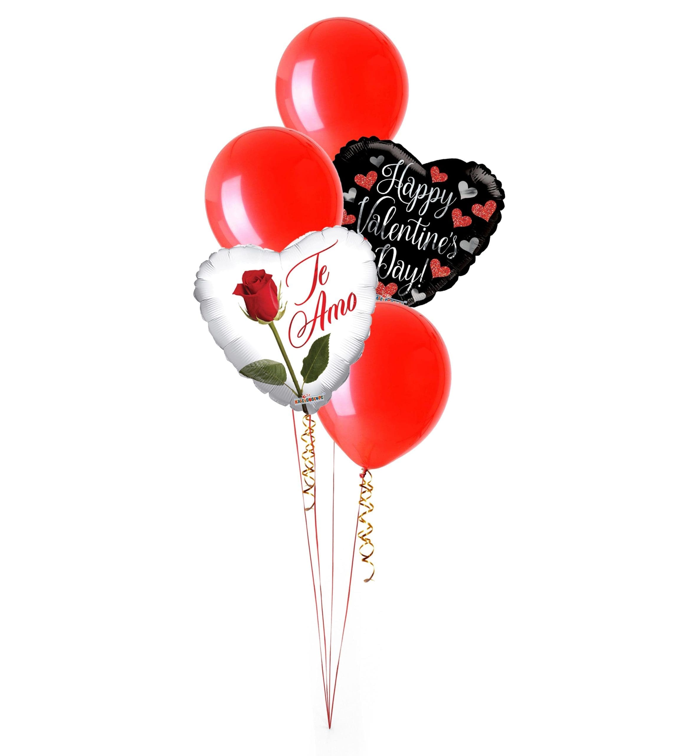 Vd-05-S20-Scaled-1.Jpg Te Amo Happy Valentines Day Balloon Bouquet, Love Balloons (5 Balloons) – Viva Party