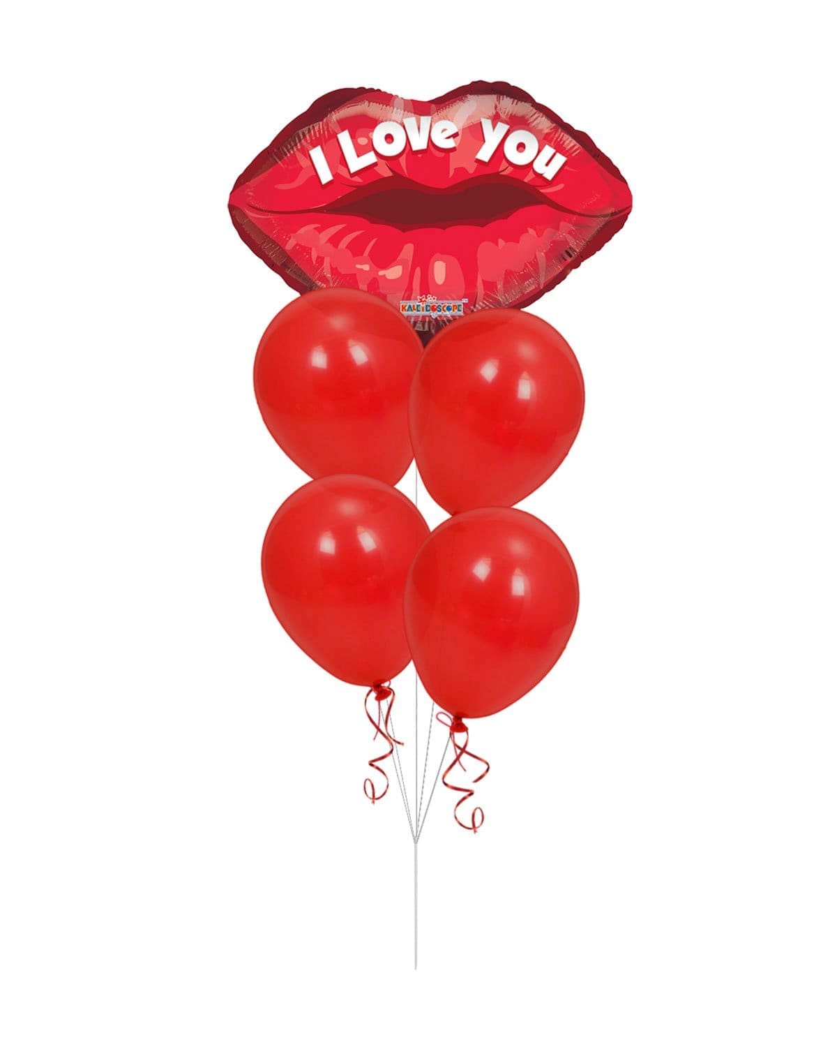 Vd-05-S9.Jpg I Love You Valentines Day Balloon Bouquet - Viva Party (5 Balloons) – Viva Party