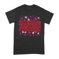 XOXO T-Shirt - Cute and Stylish Love-Themed Design for Women, Men, Couples, and Valentine's Day Gift Unisex Adult – Viva Party