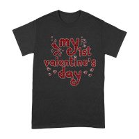 My 1st Valentine's Day T-Shirt ? Adorable Baby Valentine's Outfit, Cute First Love Gift Unisex Adult – Viva Party