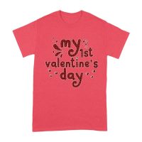 My 1st Valentine's Day T-Shirt ? Adorable Baby Valentine's Outfit, Cute First Love Gift Unisex Adult