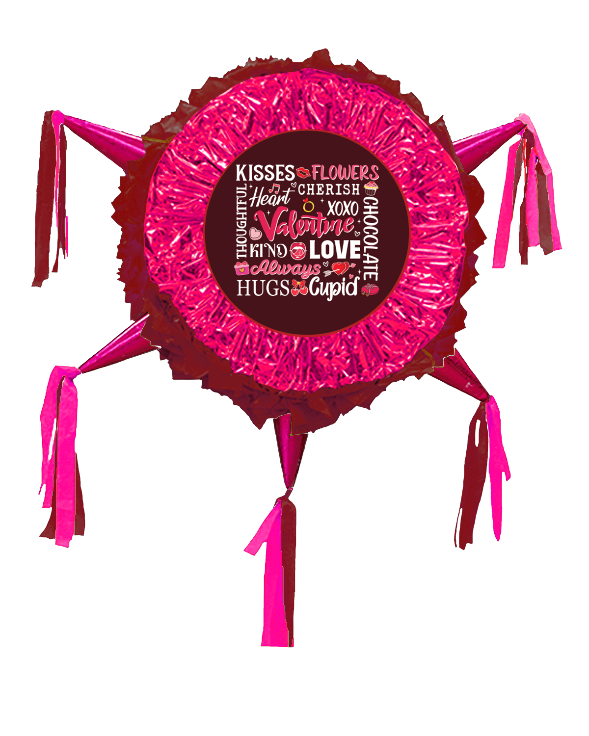 Vtp-03 Valentine'S Day Pinata, Happy Valentine, Te Amo, I Love You Drum Pinata 24 Inch – Viva Party