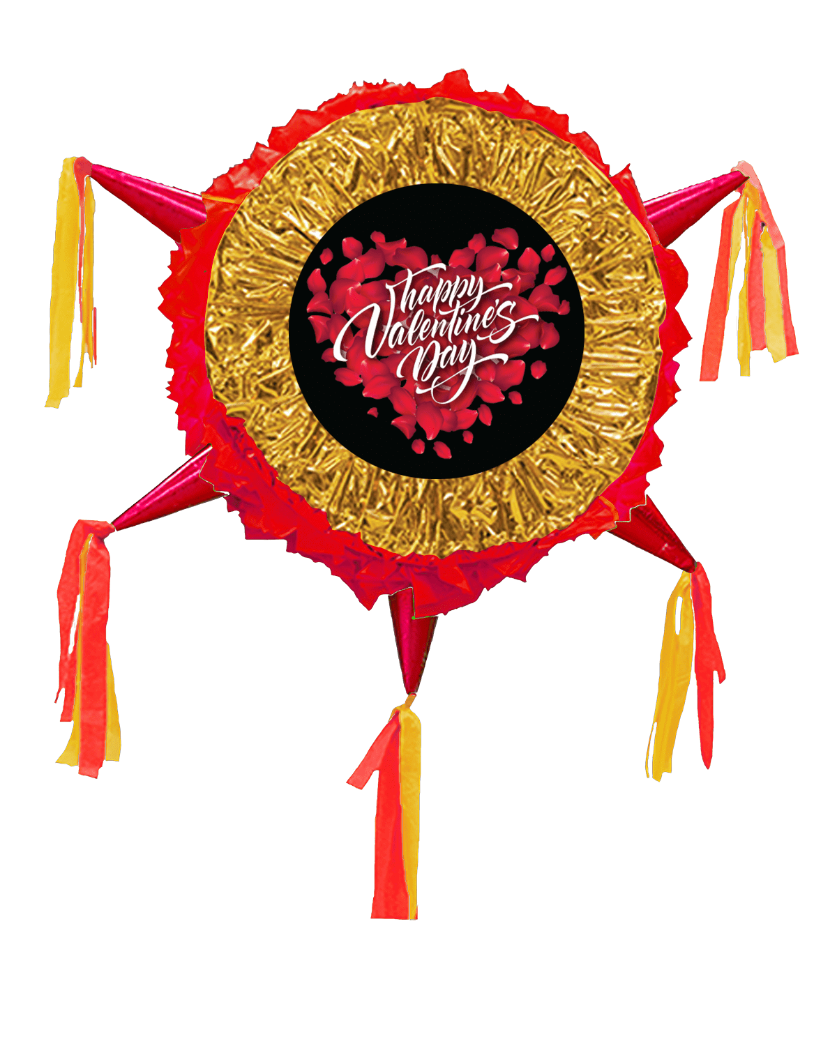 Vtp-10 Valentine'S Day Pinata, Happy Valentine, Te Amo, I Love You Drum Pinata 24 Inch – Viva Party