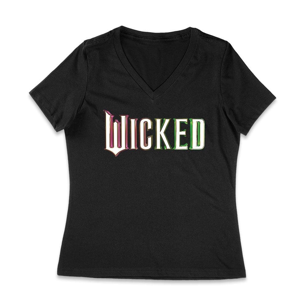 Wic-01_Wvn-Black.jpg Wicked Birthday T-Shirt - Perfect For Kids' Parties Or Any Special Occasion Women Jersey V-Neck – Viva Party