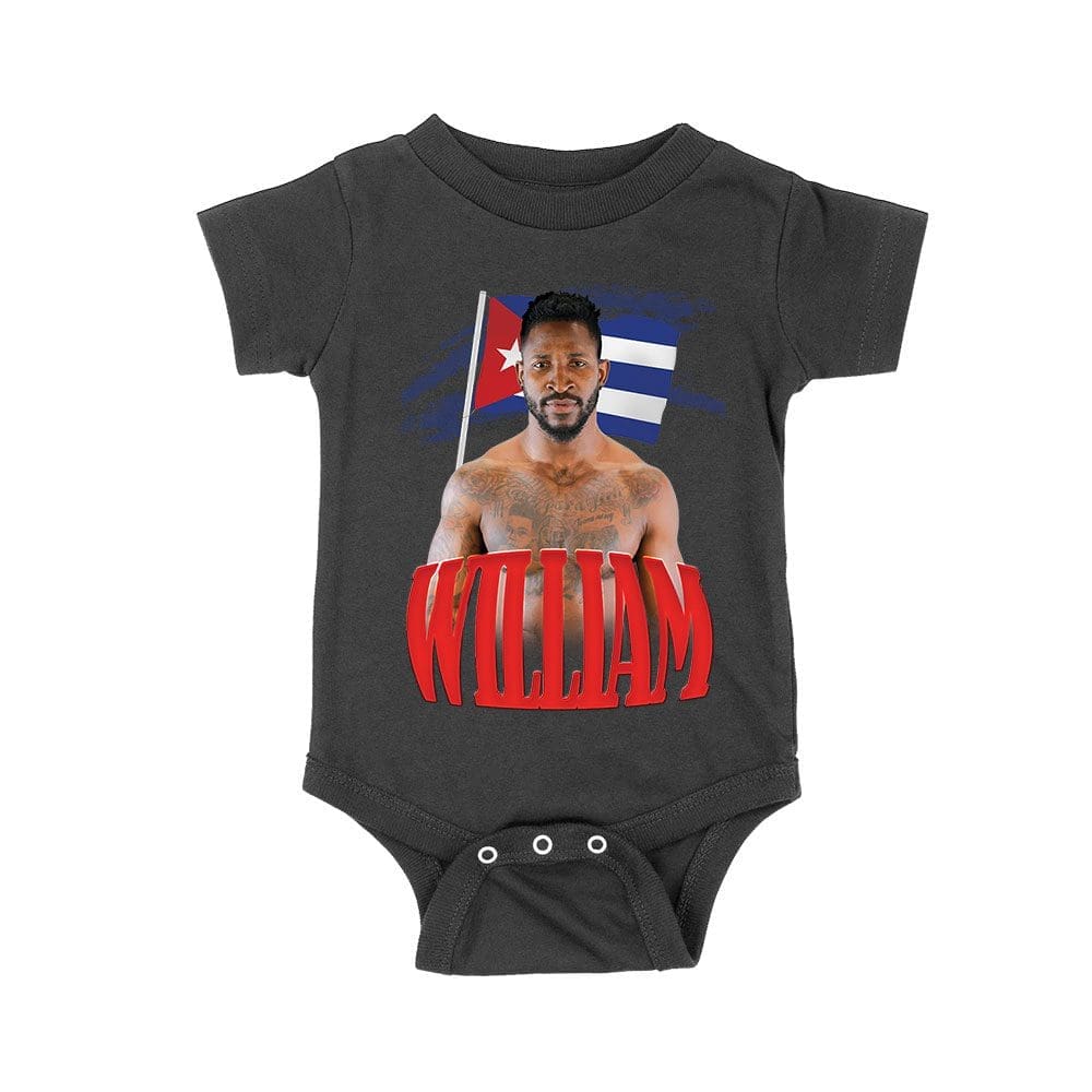Wil-02_Rs-Black.jpg William Scull Cuba Flag T-Shirt - Patriotic Boxing Fan Tee For Cuban Pride And Fight Night Energy Unisex Baby Jersey – Viva Party