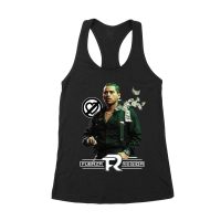 111-xpantia Fuerza Regida ? Urban Latino Band Graphic T-Shirt Design Women's Racerback Tank Top – Viva Party
