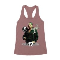 111-xpantia Fuerza Regida ? Urban Latino Band Graphic T-Shirt Design Women's Racerback Tank Top